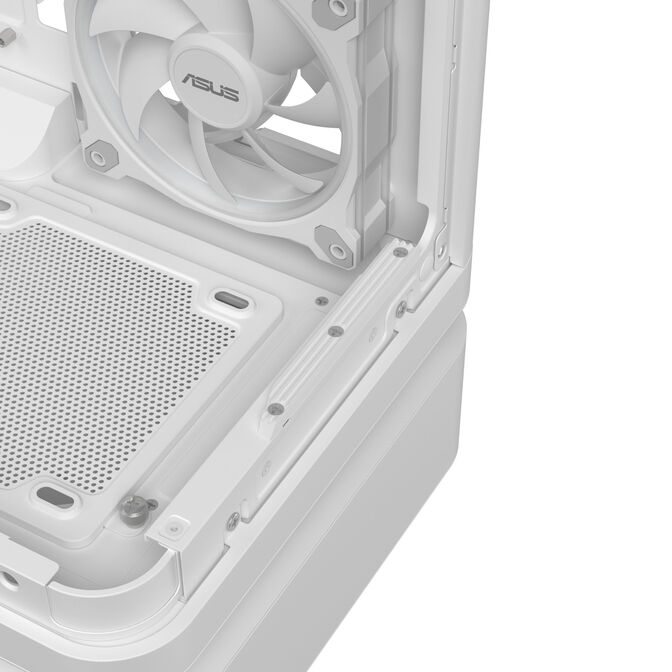 ASUS Prime AP304 ARGB PC Case, Mid Tower, ATX, ARGB, Tempered Glass &ndash; white image number 16