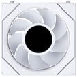 Lian Li UNI FAN SL-INF LCD FLEX Wireless Fan, ARGB and LCD - Reverse Blade, 120mm, white, 3-pack with controller image number null