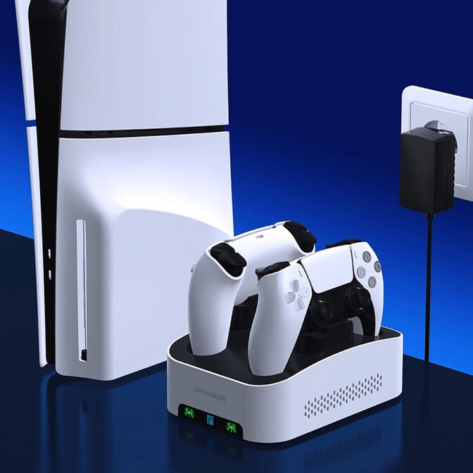 Graugear G-3506-CG-4TB hard drive enclosure + charging station image number 2