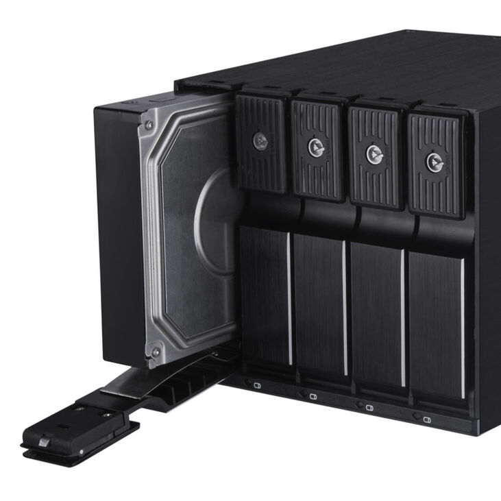 SilverStone SST-FS305-12G Externes 3,5-Zoll-Gehäuse, 5-Bay - Schwarz image number 5