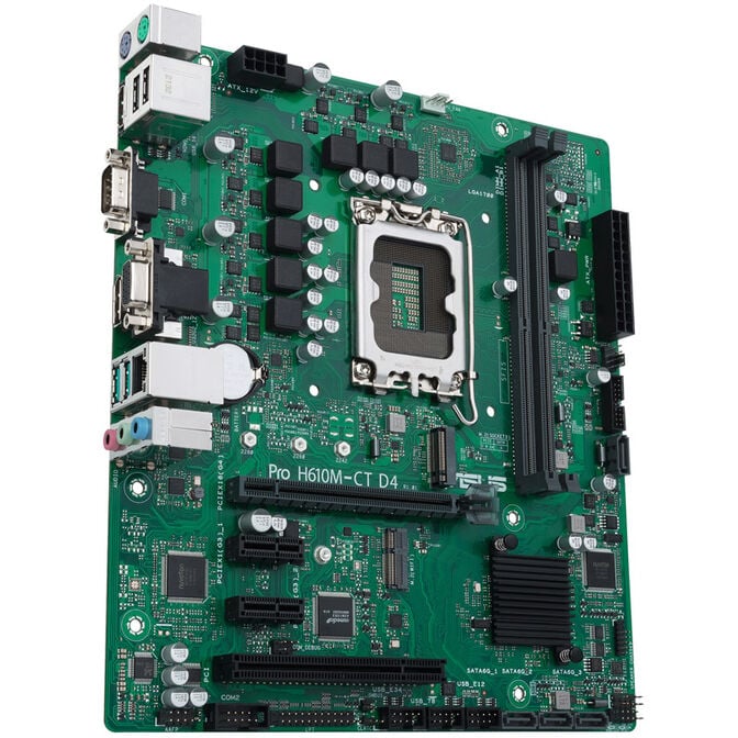 ASUS PRO H610M-C D4-CSM, Intel H610 motherboard, Socket 1700, DDR4 image number 4