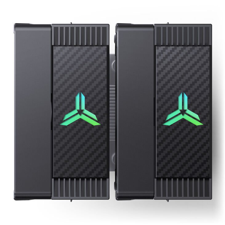 Jonsbo CR-3000E CPU-Kühler, Dual-Tower, ARGB, 260W TDP - schwarz, 120mm image number 6
