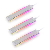 Lian Li UNI FAN P28 Side ARGB Strip, Triple Pack - white