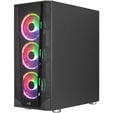 Aerocool Prism ARGB Midi-Tower, Tempered Glass - schwarz image number null