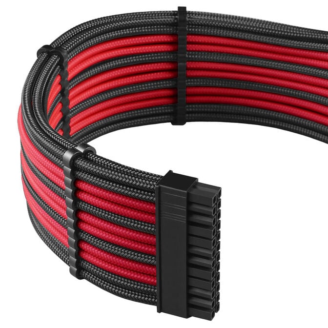 CableMod PRO ModMesh Cable Extension Kit - schwarz/rot image number 2