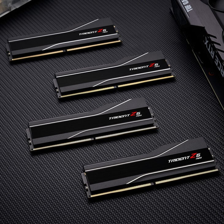 G.Skill Trident Z5 Neo DDR5-6000 RAM, CL32, EXPO - 32 GB Dual-Kit, black image number 6
