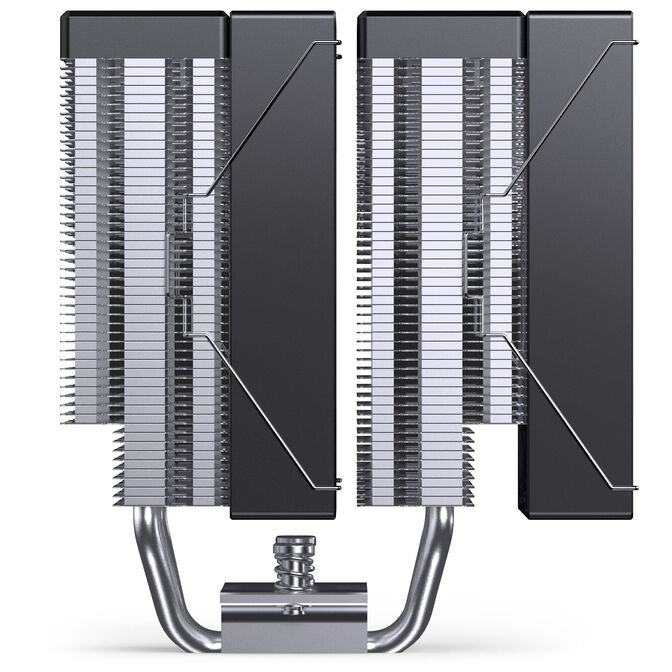 Jonsbo CB80 CPU cooler, dual-tower, 2 x 120mm, PWM, RGB - black image number 8