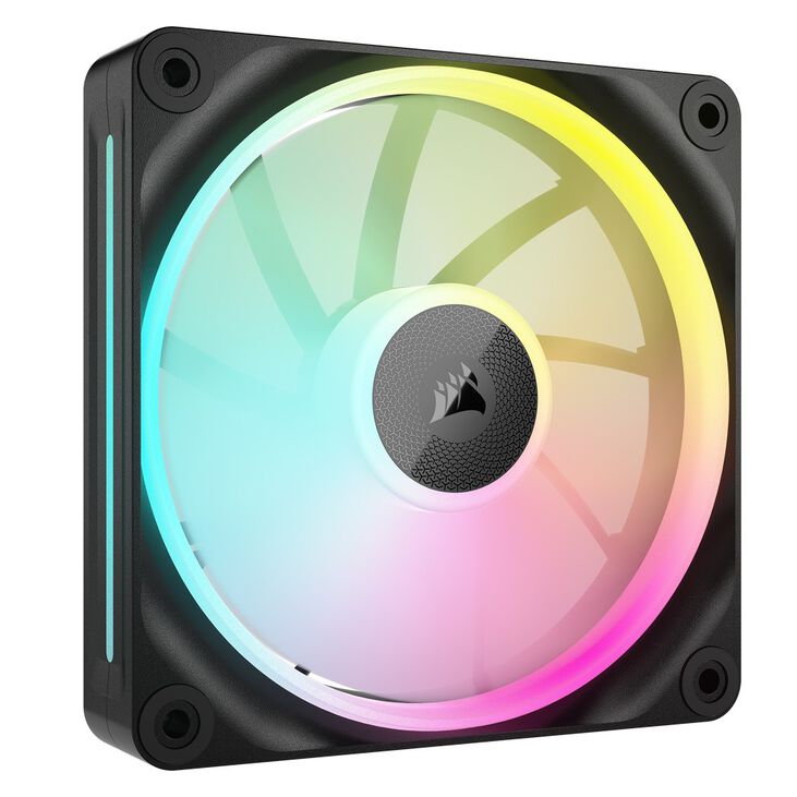 Corsair iCUE Link LX120 RGB, PWM Lüfter, 3er Pack - 120mm, schwarz image number 1