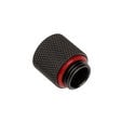 Bitspower Adapter G1/4 Zoll AG auf G1/4 Zoll IG - 15mm, carbon schwarz image number null
