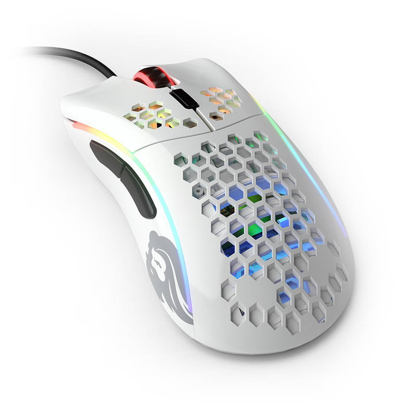 Glorious Model D- Gaming-Maus (Weiß, Glossy, RGB, Small) für nur 6,90 € statt 10,99 €!