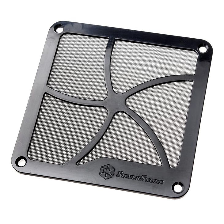 SilverStone 120mm Fan Grill mit Magnet Montage image number 0