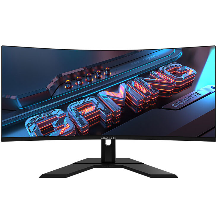 GIGABYTE GS34WQC, 34 inch Curved Gaming Monitor, 135 Hz, VA, FreeSync Premium image number 1