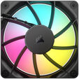 Corsair RS A-RGB L&uuml;fter - 120 mm, schwarz image number null