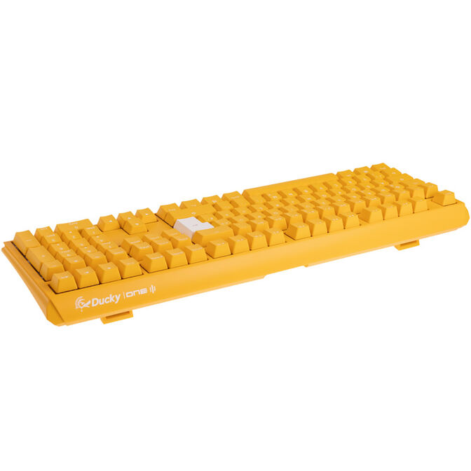 Ducky One 3 Yellow Gaming Tastatur, RGB LED - MX-Speed-Silver image number 2
