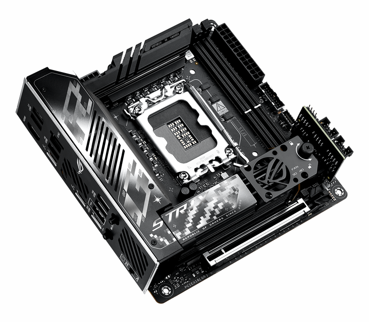 ASUS ROG Strix Z890-I Gaming WiFi Mainboard, Sockel LGA 1851, Intel Z890, Mini-ITX, DDR5 image number 8