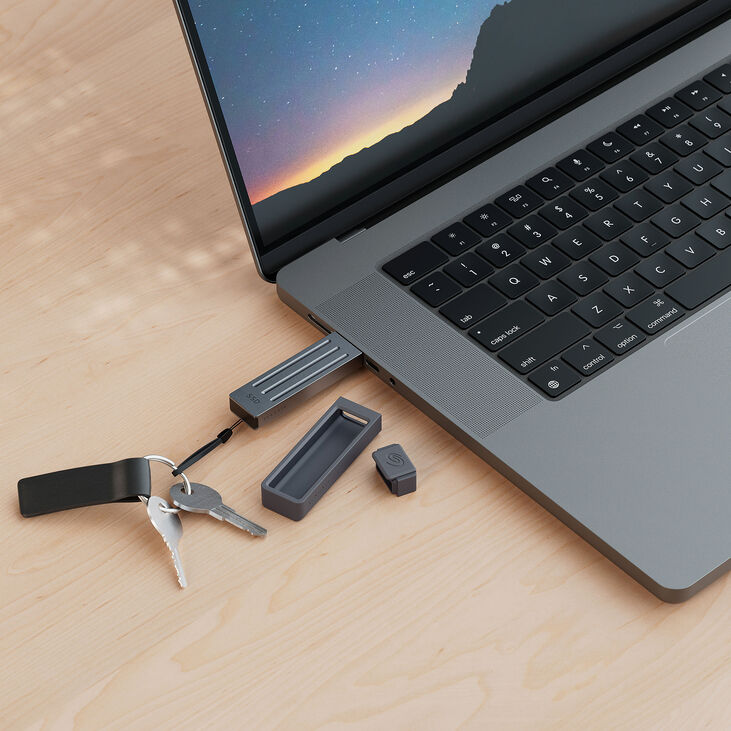 Seagate Ultra Compact SSD, USB-C 3.1 - 2TB, dark grey image number 9