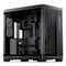 Jonsbo TK-4 Geh&auml;use, Midi-Tower, ATX, Tempered Glass - schwarz