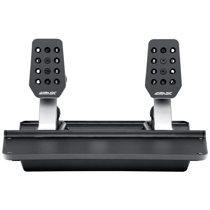 Simagic P500 pedal set, 2 pedals, load cell / Hall angle sensor - black image number 1