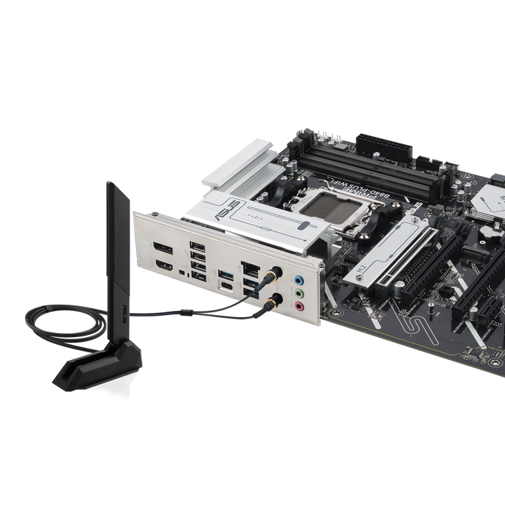 ASUS PRIME B840-Plus WiFi Mainboard, Sockel AM5, AMD B840, ATX, DDR5 image number 6