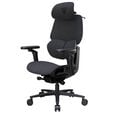 ThunderX3 FLEX Pro Gaming Stuhl, ergonomisch - Stoff, grau image number null