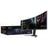 GIGABYTE Aorus CO49DQ, 49 inch Curved Gaming Monitor, 144 Hz, OLED, FreeSync Premium Pro image number null