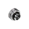 Bitspower Multi-Link Adapter Anschluss gerade G1/4 Zoll AG auf 12mm AD Hardtube - silber gl&auml;nzend image number null