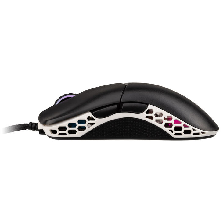 Ducky Feather Gaming Mouse, ARGB - Huano Switches, black/white image number 3