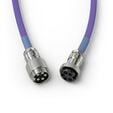 Glorious Coiled Cable Nebula, USB-C to USB-A, 1.37m - purple image number null
