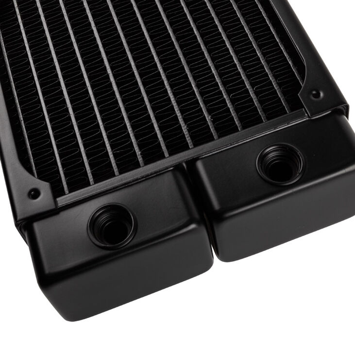 Alphacool NexXxoS V.2 XT45 Full Copper Radiator - 480mm, black image number 4