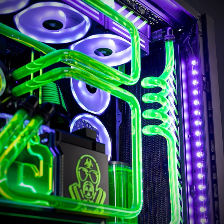 Gaming PC Toxic Fury Elite, Intel Core i9-14900K, NVIDIA GeForce RTX 4090 - Custom Water Cooling image number 6