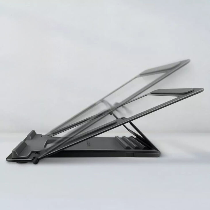 AXAGON STND-L Laptopständer, 10-16 Zoll - Aluminium, grau image number 2