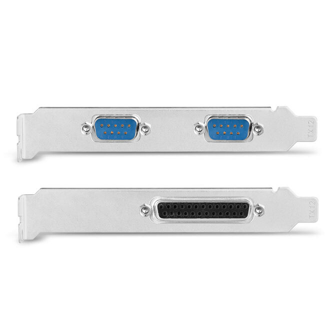 AXAGON PCEA-PSN PCIe adapter with 1x parallel + 2x serial ports - ASIX AX99100 chipset image number 2