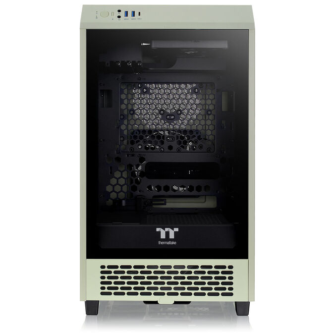 Thermaltake The Tower 200 PC-Geh&auml;use, Mini-Geh&auml;use, Mini-ITX, Tempered Glass - Matcha Green image number 9