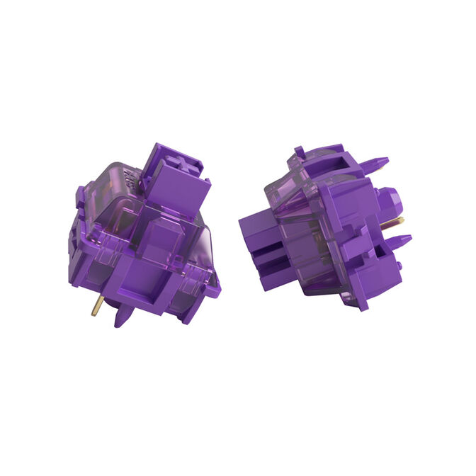 AKKO V3 Pro Lavender Purple Switch, mechanisch, 5-Pin, taktil, MX-Stem, 40g - 45 St&uuml;ck image number 4