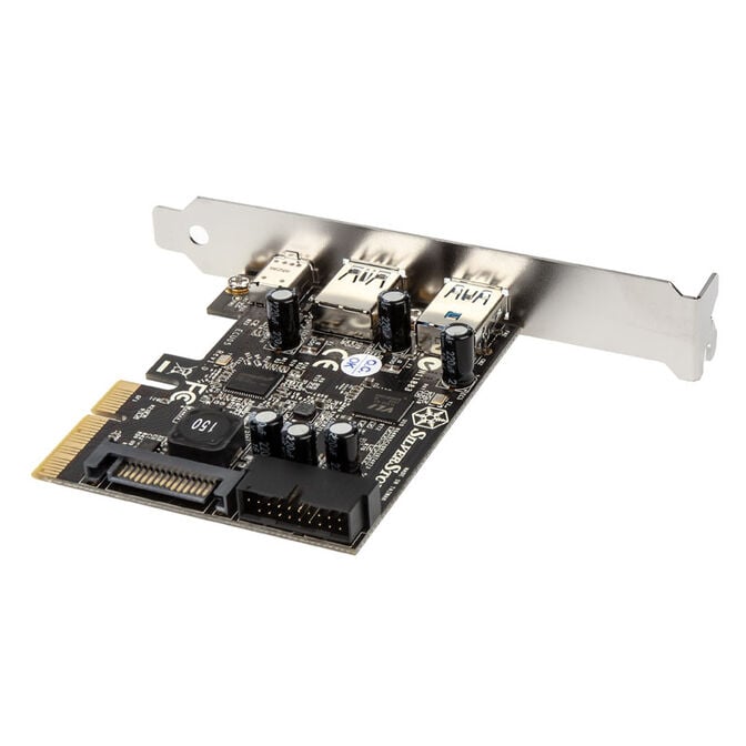 SilverStone SST-ECU05, 1x USB3.1 Typ-C + 2x USB3.0 + 2x intern USB3.0 - PCIe image number 3