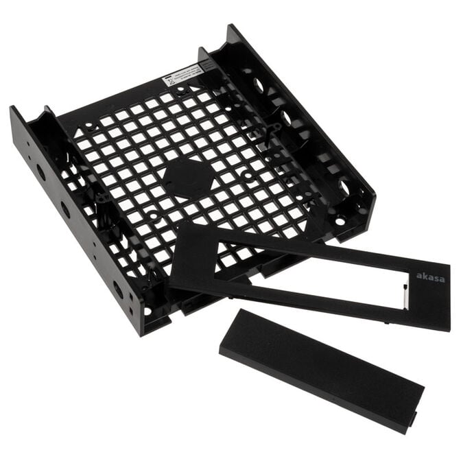 Akasa mounting frame 5.25 inch to 2.5/3.5 inch, SSD/HDD adapter image number 2