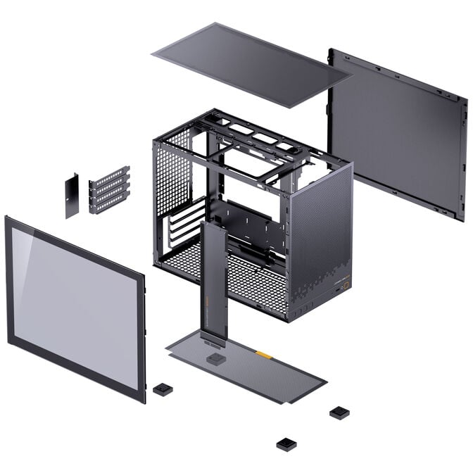 Jonsbo D32 STD PC-Geh&auml;use + TRYX PANORAMA Komplett-Wasserk&uuml;hlung, ARGB - 240mm, schwarz image number 19