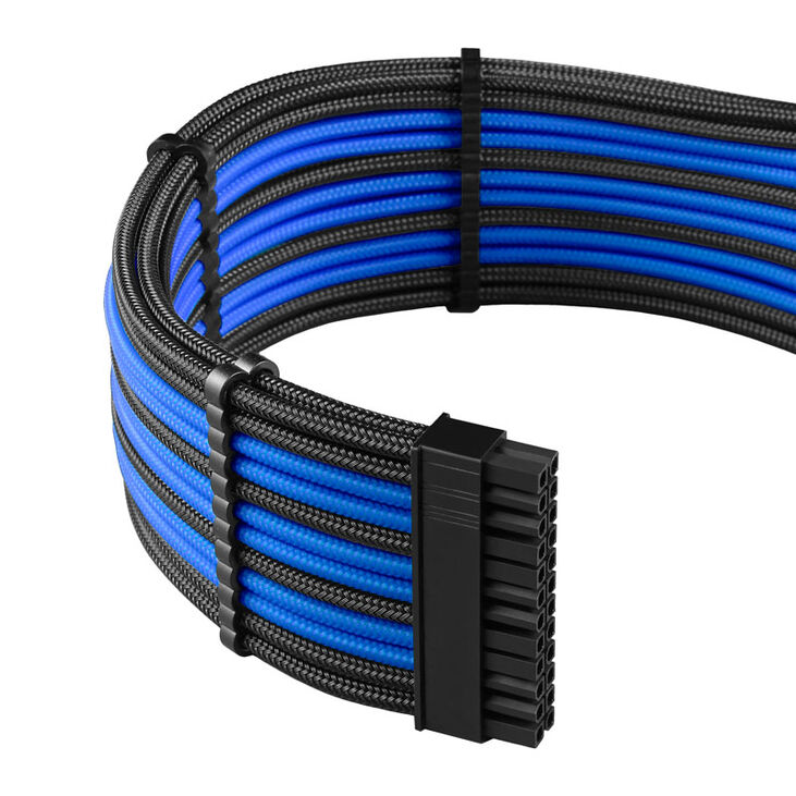 Cablemod PRO ModMesh RT 12VHPWR Dual Cable Kit für ASUS/Seasonic/Phanteks - schwarz/blau image number 1