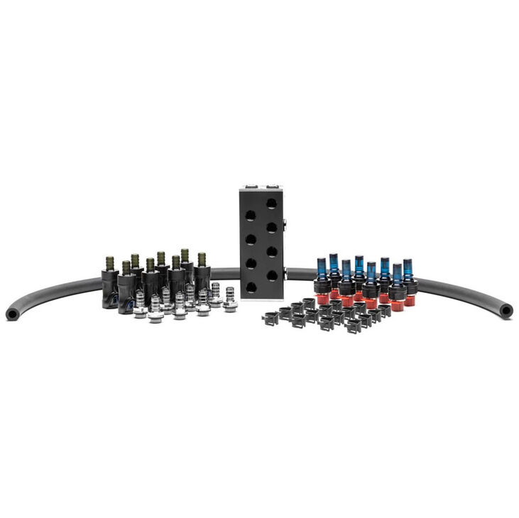 EK Water Blocks EK-Pro Quick Disconnect Manifold 2CPU 2GPU Distribution Set image number 0