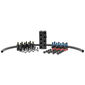 EK Water Blocks EK-Pro Quick Disconnect Manifold 2CPU 2GPU Distribution Set