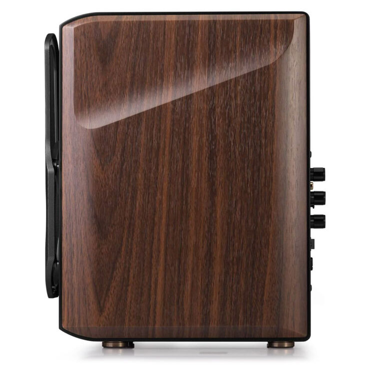 Edifier S2000 MKIII Bluetooth bookshelf speakers (pair) - black/brown image number 3