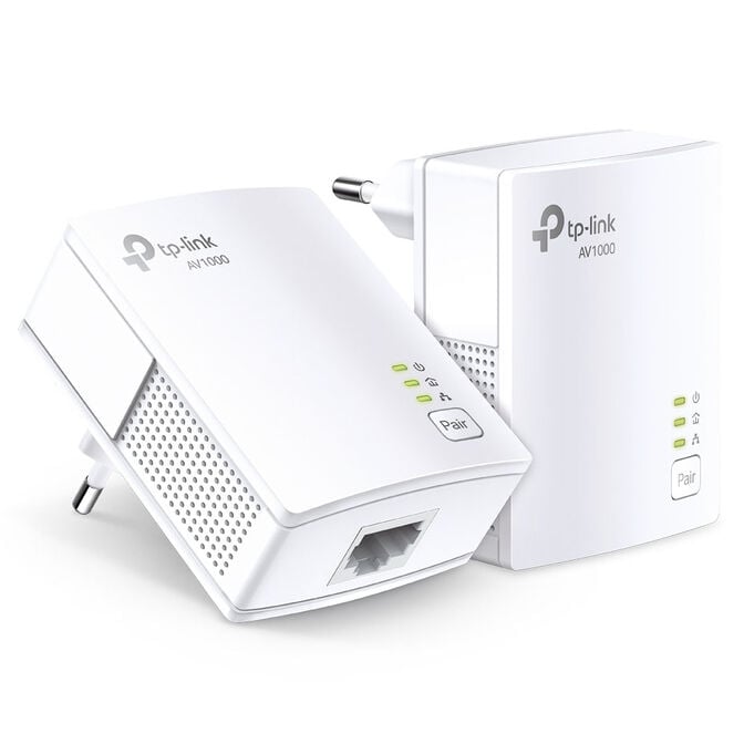 TP-Link TL-PA7019 KIT Powerline-Adapter, Gigabit-Netzwerk, Plug & Play - wei&szlig; image number 0