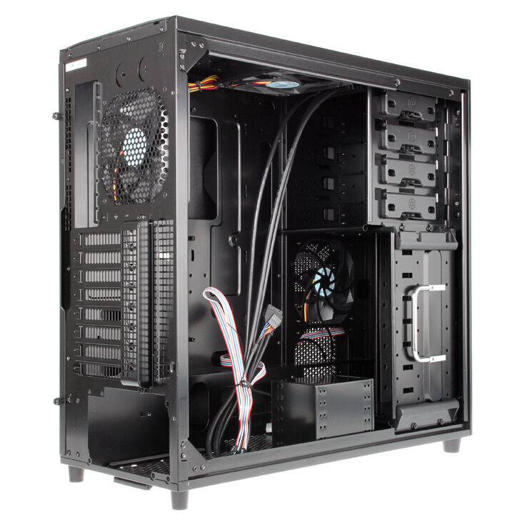 SilverStone SST-TJ04B-E TemJin Midi-Tower - schwarz image number 3