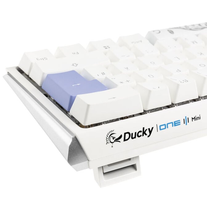 Ducky One 3 Classic Pure White Mini Gaming Keyboard, RGB LED - MX-Brown image number 5