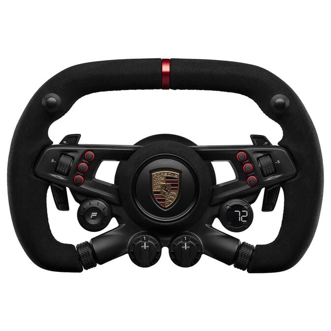 Fanatec CSL Elite Porsche Vision GT Lenkrad, Wildleder, OLED-Display, 310 mm Breite - schwarz image number 1