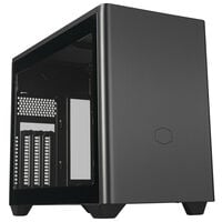 Cooler Master MasterBox NR200P V2 Mini-ITX Gehäuse, Tempered Glass - schwarz