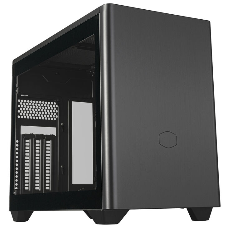 Cooler Master MasterBox NR200P V2 Mini-ITX Gehäuse, Tempered Glass - schwarz image number 0