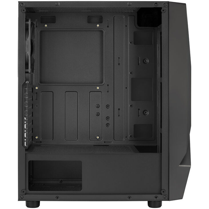 Aerocool Scape-G-BK-v1 Mid Tower, Tempered Glass - Black image number 5