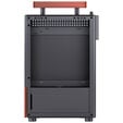 Jonsbo T6 PC Geh&auml;use, Mini-Tower, Mini-ITX, Tempered Glass, Holz - schwarz image number null