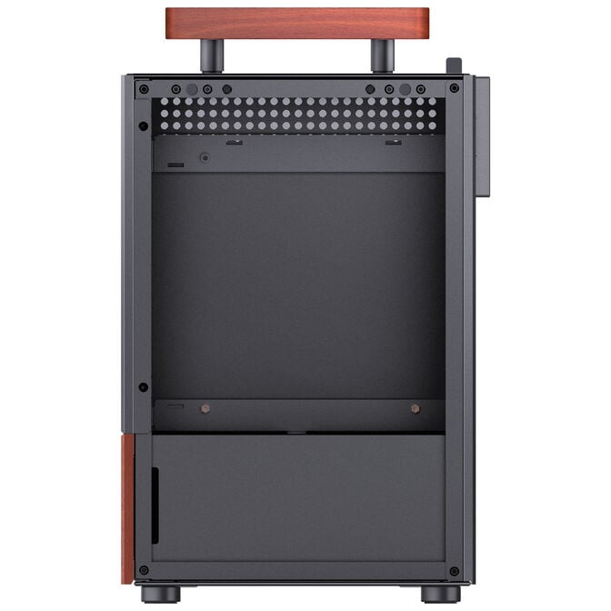 Jonsbo T6 PC Geh&auml;use, Mini-Tower, Mini-ITX, Tempered Glass, Holz - schwarz image number 10